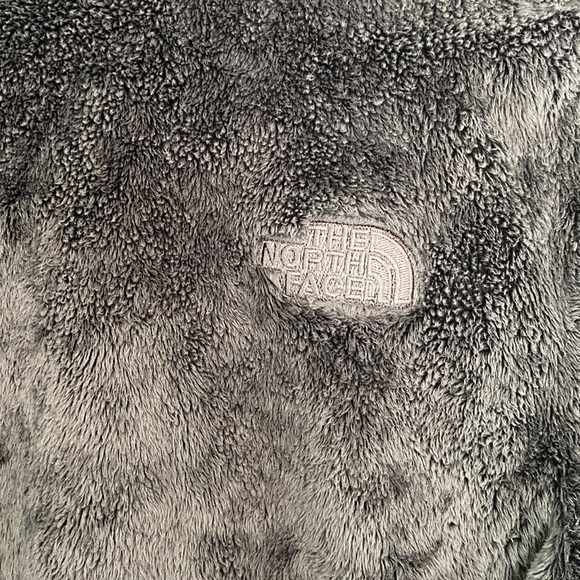 North Face Osito Full Zip Fleece Jacket Gray - Picture 16 of 16